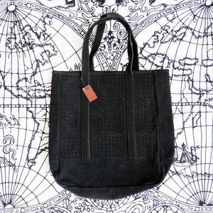 Gap || Laser Cut Leather Tote